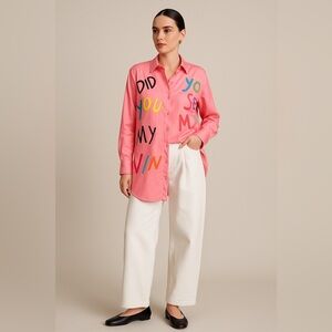 Vintage 80’s OTTO KERN 100% Silk Shirt